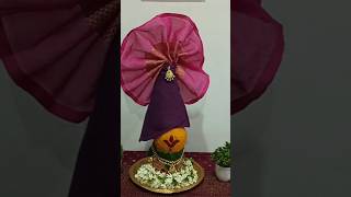 Varalakshmi ammavari kalasam decoration fridaypooja lakshmipooja viralvideos trending shorts [upl. by Mortie]