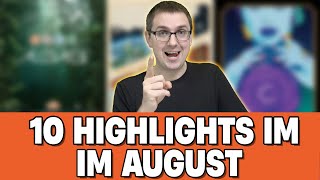 Meine Top 10 Brettspiel Highlights im August [upl. by Lenoil241]