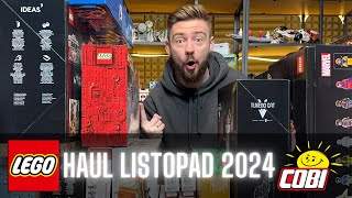 LEGO ➡️ HAUL LISTOPAD 2024 ⬅️ COBI [upl. by Adina]