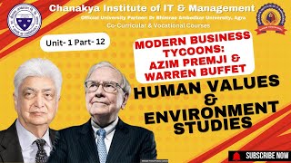 CoCurricular Course  Human Values And Environment Studies Unit 1 Part 12 DBRAUCIITM [upl. by Esina16]