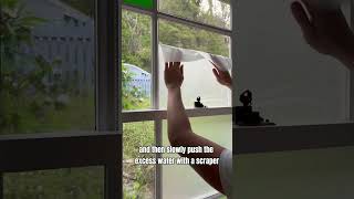 Add privacy to your windows with this removable film [upl. by Sadonia344]