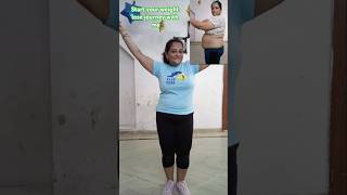 Start your weight loss journey with me P 2 💪shorts motivation fitness weightloss youtubeshorts [upl. by Ciryl85]