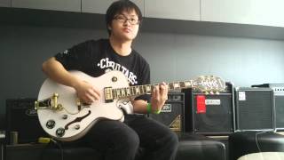 แป๊ะ Syndrome  ชิว Epiphone Limited Edition Emperor Swingster Royale Electric Guitar [upl. by Dorahs]