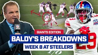 Baldys Breakdown Giants Edition  Dexter Lawrence amp Tyrone Tracy Jr Film Breakdown [upl. by Ralf871]