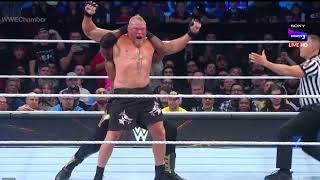 Brock Lesnar vs Bobby Lashley  WWE Elimination Chamber 2023  Full Match [upl. by Nuy690]