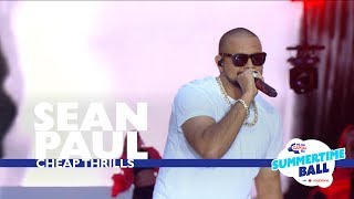 Sean Paul  Cheap Thrills Live At Capital’s Summertime Ball 2017 [upl. by Gussy112]