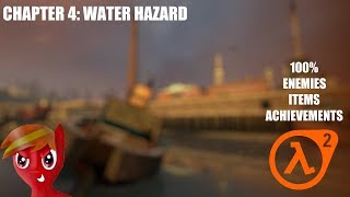 HalfLife 2 100 Walkthrough Chapter 4 Water Hazard [upl. by Annayat]