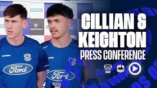 Cillian Burke amp Keighton MatofaiForbes Press Conference  Preseason [upl. by Clim]