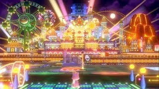 Super Mario 3D World 100 Walkthrough Part 19  World 8 81 82 83 Green Stars amp Stamps [upl. by Teresina]