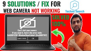 web camera not working in windows 10  dell laptop webcam not working windows 10  0xa00f429f error [upl. by Narret]