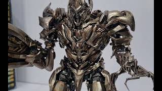 Megatron Threezero DLX Diecast [upl. by Retswerb]