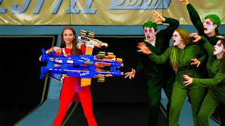 If NERF Fights Had Zombies [upl. by Iana]