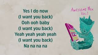 I Want You Back  Jackson 5 lyrics [upl. by Anchie]