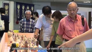 Japanese Traditional Crafters Meet—National Kokeshi Festival [upl. by Enelad]