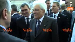 MATTARELLA VISITA VINITALY 2016 [upl. by Ertha350]