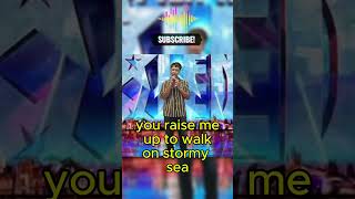 PILIPINAS GOT TALENT AUDITION  You raise me up Westlife  Viral [upl. by Conger]