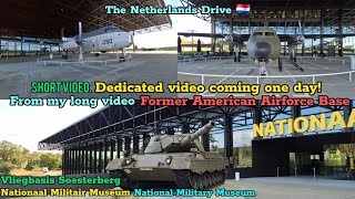 NL 🇳🇱 Drive Vliegbasis Soesterberg Former American Airforce Base Soesterberg Military Museum [upl. by Enilada]