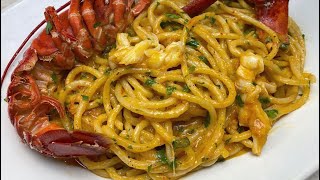 SPAGHETTI RISOTTATI CON ASTICE  RICETTA CUCINANDOMELAGODO [upl. by Almap273]