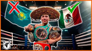 El ruso mexicano con PEGADA NUCLEAR  GGG Golovkin [upl. by Mure262]