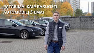 Patarimai kaip paruošti automobilį žiemai [upl. by Ahselet]