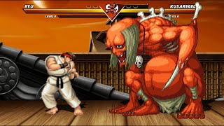 RYU vs KUSAREGEDO  Highest Level Incredible Epic Fight [upl. by Lauer]