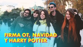 FIRMA OPERACIÓN TRIUNFO NAVIDAD Y HARRY POTTER [upl. by Nirtak]