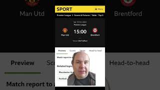 Man Utd VS Brentford Preview [upl. by Raymonds]