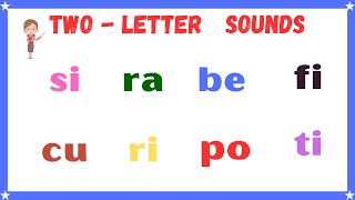 Learn 2Letter Sounds Blending Easy Phonics for Beginners [upl. by Isabella883]