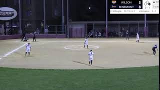 Rosemont Softball vs Wilson College DH 2nd Stream [upl. by Edge]