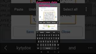 dynamons world Lets hack deta Darkboy798 [upl. by Guimond680]