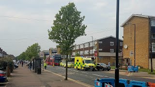 Accident In Bounces Road In Edmonton North London [upl. by Sancho83]