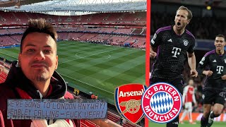 STARKE LEISTUNG in LONDON  WEMBLEY CALLING 😍🔥  FC Arsenal London vs FC Bayern München  CedrikTV [upl. by Netta]