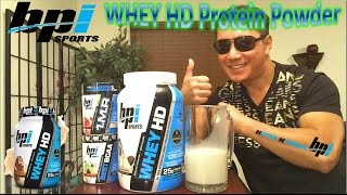 bpi Sports Whey HD Protein Powder  Milk and Cookies [upl. by Justicz]