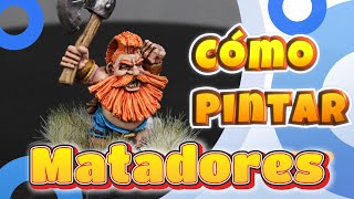 Cómo pintar Matadores Enanos para Warhammer Old World [upl. by Oribel634]