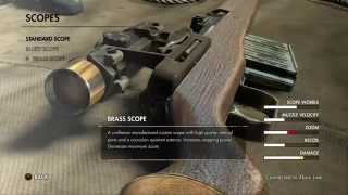 SNIPER ELITE 3 glitch weapon attachments [upl. by Aramat]