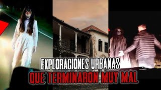 EXPLORACIONES URBANAS que terminaron MUY MAL La llorona captada en video [upl. by Nuahc]