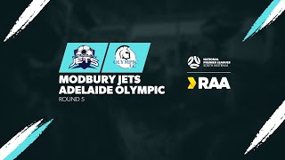 RAANPLSA  RD5  Modbury Jets v Adelaide Olympic 2024 [upl. by Yunick194]