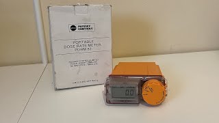 Plessey PDRM 82 Geiger Counter Review [upl. by Reste472]