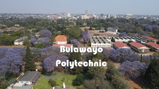 DJI drone Bulawayo Polytechnic Zimbabwe [upl. by Sarnoff]