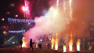 Capodanno 2020 Napoli  Fuorigrotta [upl. by Nim41]