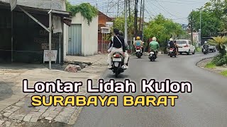 Keliling Lontar Lidah Kulon SURABAYA BARAT  Setelah Hujan Deras [upl. by Reilly]