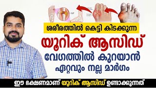 ഈ ഭക്ഷണമാണ് യൂറിക് ആസിഡ് ഉണ്ടാക്കുന്നത്  Uric acid Home Remedies  Uric acid malayalam [upl. by Man]