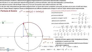 Formula di Eulero [upl. by Analed]