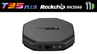 New T95 Plus Android 11 RockChip RK3566 TV Box Review [upl. by Aylad]