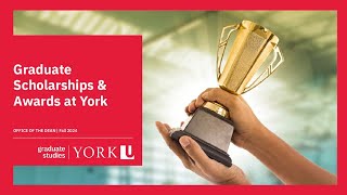 Graduate Scholarships and Awards at York [upl. by Langelo]