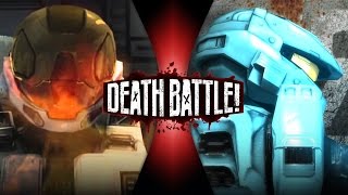 Meta VS Carolina Red VS Blue  DEATH BATTLE [upl. by Lyrrad]