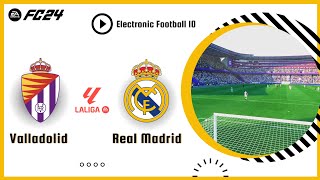 FC 24  R Valladolid vs Real Madrid  La Liga 202425  Match Simulation  PS5 [upl. by Tung]