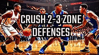 quotFIREquot Zone offense vs a 23 Zone Never lose to a zone defense again [upl. by Anitac]