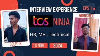 TCS Ninja Interview experience 14 November  Interview Questions [upl. by Atirac]