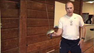 Fencing Basics  Epee Moves [upl. by Nali]